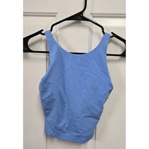 Lululemon Align High-Neck Tank Top Size 2 Blue